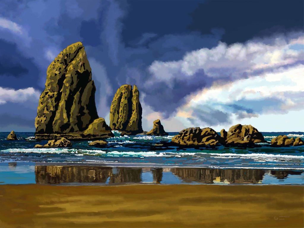 Storm Over Cannon Beach ©2026 Archean Enterprises, LLC (ArcheanArt)