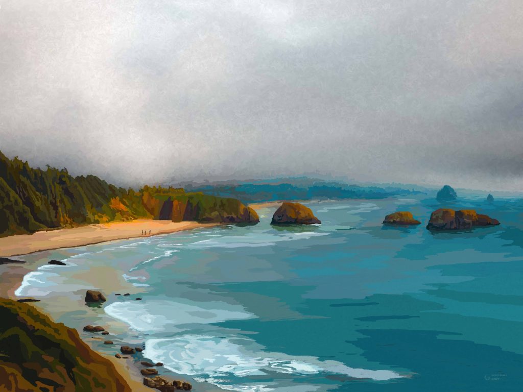 Crescent Beach ©2026 Archean Enterprises, LLC (ArcheanArt)